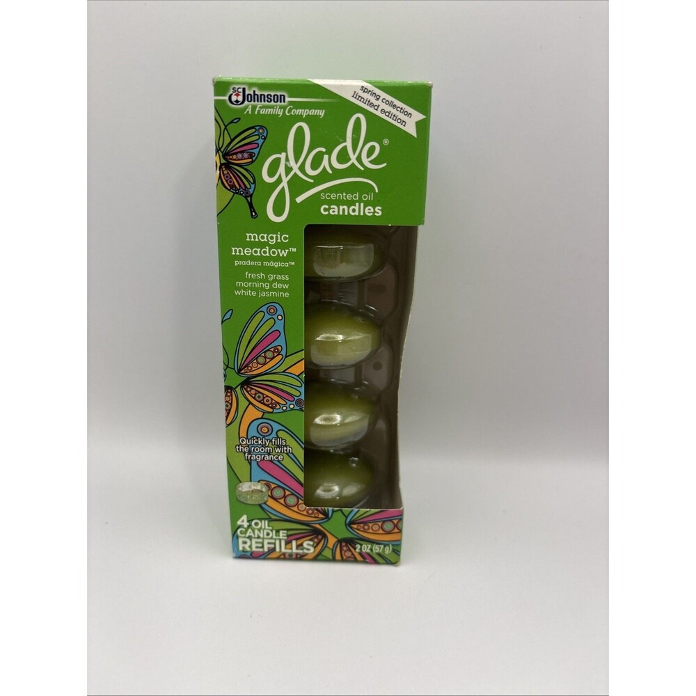 glade scented oil candle refills Magic Meadow Air Freshener Melts